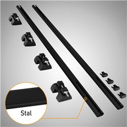 Roof rack for Fiat Panda Cross Hatchback III 2014-2024 Solidbar BLT