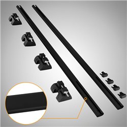 Roof rack for Fiat Panda Cross Hatchback III 2014-2024 Solidbar BLT