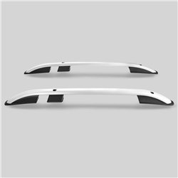Roof rails for Fiat Panda Cross Hatchback III 2014-2024 Aluminum Plastic