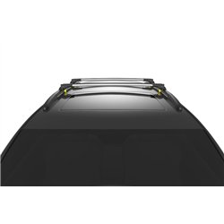 Roof rack for Fiat Panda Cross Hatchback III 2014-2024 Aluminum Plastic