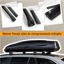 Roof rack for Fiat Panda Cross Hatchback III 2014-2024 Elegance V2
