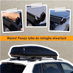 Roof rack for Fiat Panda Hatchback III 2012-2025 Boldbar Alpha V1 Lite