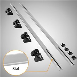 Roof rack for Fiat Panda Hatchback III 2012-2025 Solidbar BLT
