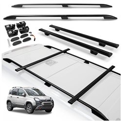 Relingi dachowe w komplecie z belkami poprzecznymi Fiat Panda Cross Hatchba