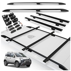 Relingi dachowe w komplecie z belkami poprzecznymi Fiat Panda Cross Hatchba