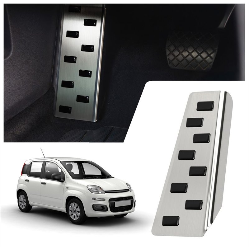Podstopnica Fiat Panda Hatchback III 2012-2025 Czarny Srebrny stal