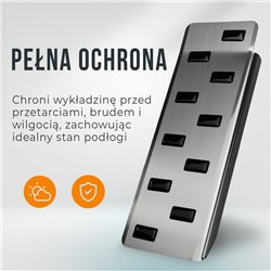 Podstopnica Fiat Panda Hatchback III 2012-2025 Czarny Srebrny stal