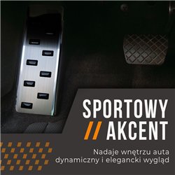 Podstopnica Fiat Panda Hatchback III 2012-2025 Czarny Srebrny stal