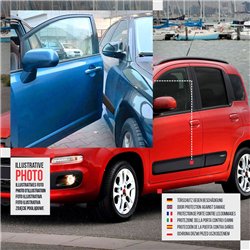 Listwy drzwi bocznych Fiat Panda Hatchback III 2012-2025 Kompozyt PUy PU