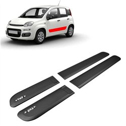 Listwy drzwi bocznych Fiat Panda Hatchback III 2012-2025 Kompozyt PUy PU