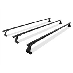 Roof rack for Renault Trafic II (FL/JL) 2001-2014 | Heavy Duty Black Steel