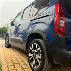 Wheel arch extensions for Peugeot Partner III (K9) PRE-FL 2018-2023 | ABS