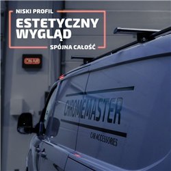Roof rails with cross bars included Ford Transit Connect III Mk3 V761
