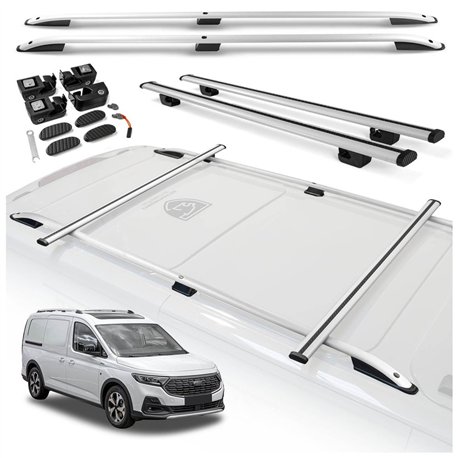 Roof rails with cross bars included Ford Grand Transit Connect III Mk3
