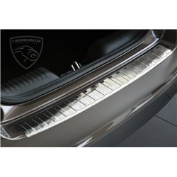 Nakładka z zagięciem na zderzak (stal szczotkowana) Fiat Tipo 2016+