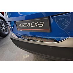 Chrome Rear Bumper Protector Mazda CX-3