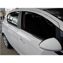 Chrome Window Trim Opel Corsa E Hatchback