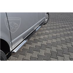 Side bars with steps Ford Transit Custom 2012-2023 4DR Short BB005