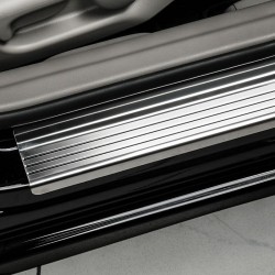 Nakładki progowe (stal + poliuretan) Audi A3 8V