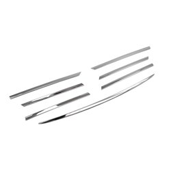 Polished Stainless Front Upper Grille Trim Mercedes Vito Viano W639 2004-2014