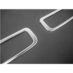 Rear bumper grill frames for Peugeot 3008 2016+ Chrome