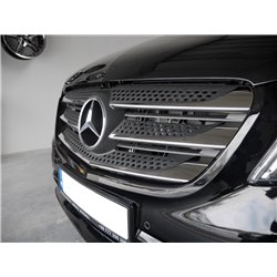 Front grille strips for MB Mercedes Vito W447 2014+ Chrome