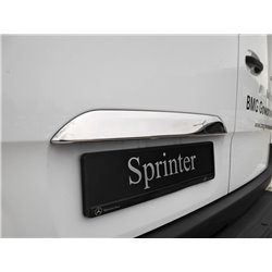Listwa tylnej klapy nad tablicę rejestracyjną Mercedes Sprinter W907 2018+ CHROM