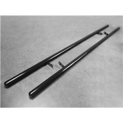 Side bars Ford Transit Custom V362 2012-2023 Short L1 Black Steel