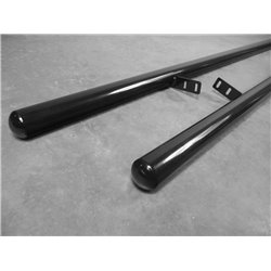 Side bars Ford Transit Custom V362 2012-2023 Short L1 Black Steel