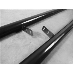 Side bars Ford Transit Custom V362 2012-2023 Short L1 Black Steel