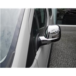 Nakładki na lusterka boczne Peugeot Partner FL 2012+ CHROM