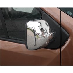 Nakładki na lusterka boczne do Renault Trafic 2014+ ABS Chrom