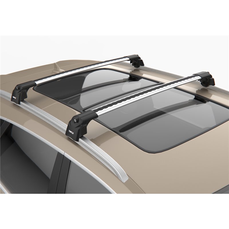TURTLE AIR2 Bagażnik dachowy na relingi Volvo XC90 2015