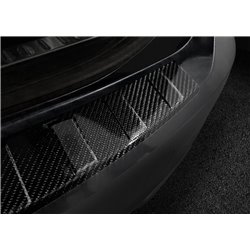 Rear bumper protector carbon fiber  Volvo V90