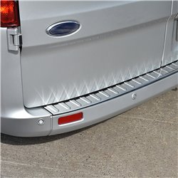 Bumper Protector for Ford Transit Custom 2012-2023 Chrome