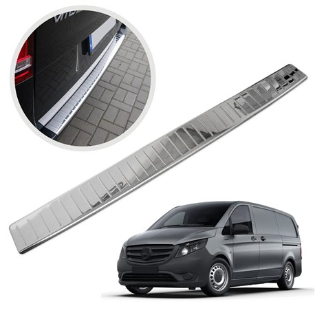 Rear bumper strip (protective cover) for Mercedes-Benz Vito V-class W447 from 2014