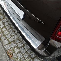 Listwa ochronna tylnego zderzaka Peugeot Rifter 2018+ CHROM