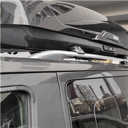 Roof rails for Ford Transit Custom I (V362) 2012-2023 Short L1H1 Silver