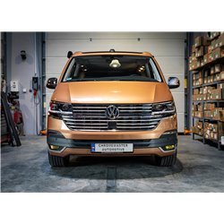 Listwy atrapy zderzaka przedniego do Volkswagen VW T6.1 od 2019+ Chrom