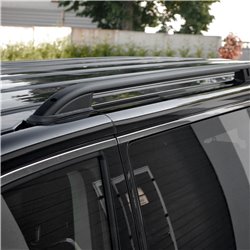 Roof rails for Volkswagen VW T6.1 Transporter from 2019+ Short Short L1 Black