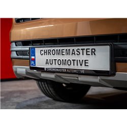 Ramka tablicy rejestracyjnej czarna Chromemaster
