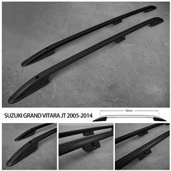 Relingi dachowe do SUZUKI GRAND VITARA (JT) SUV 2005-2014 Czarne