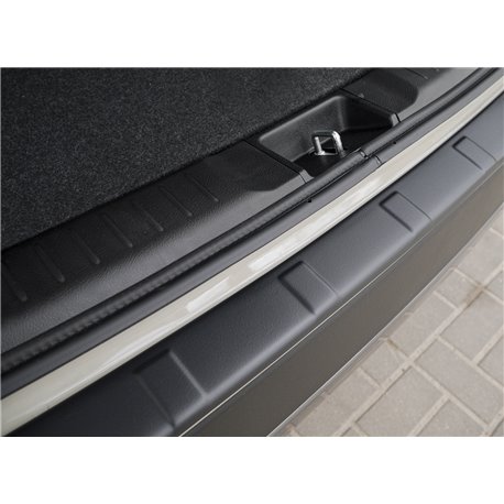 Brushed Stainless Steel Rear Bumper Protector For Suzuki Vitara 2015+ – Wimbledon Trade