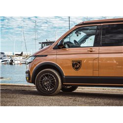 Ramki uchwytów na kubek Volkswagen T6.1 Transporter / Caravelle / Multivan 2019+ GRAFIT