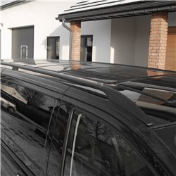 Roof rails for Mercedes Vito W639 Short Compakt Black