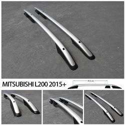 Relingi dachowe do Mitsubishi L200 2015- Srebrne