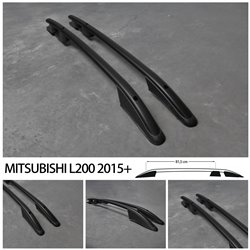 Relingi dachowe do Mitsubishi L200 2015- czarne 