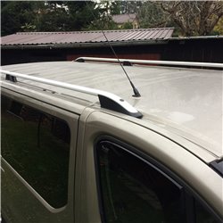 Relingi dachowe do Nissan NV300 2017- L2 Długi Srebrne