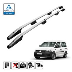 Roof Rails for Volkswagen VW Caddy 2003-2020 MAXI Silver