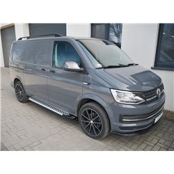 Stopnie boczne AB007 - Ford Transit Custom V362 2012-2023 LONG